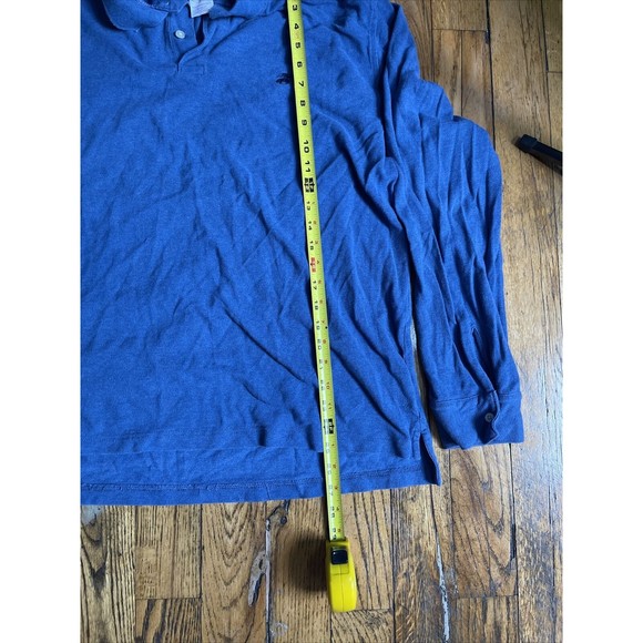 Brooks Brothers XL Long Sleeve Polo Navy Blue - Picture 4 of 6